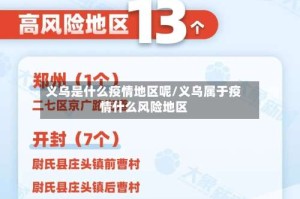 义乌是什么疫情地区呢/义乌属于疫情什么风险地区