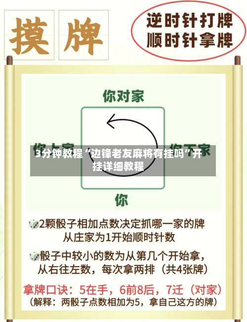 3分钟教程“边锋老友麻将有挂吗	”开挂详细教程-第3张图片