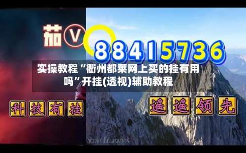 实操教程“衢州都莱网上买的挂有用吗	”开挂(透视)辅助教程-第1张图片