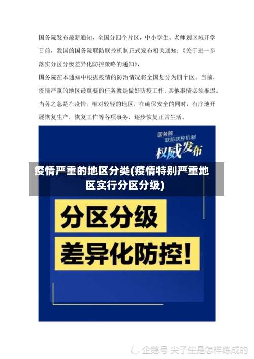 疫情严重的地区分类(疫情特别严重地区实行分区分级)-第1张图片